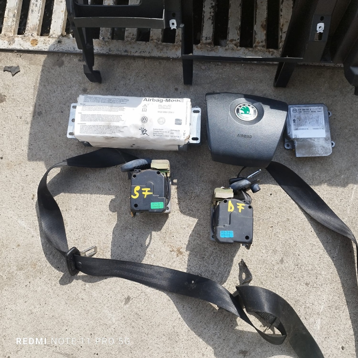Kit airbag  SKODA FABIA (6Y2) [ 1999 - 2008 ] – foto 2