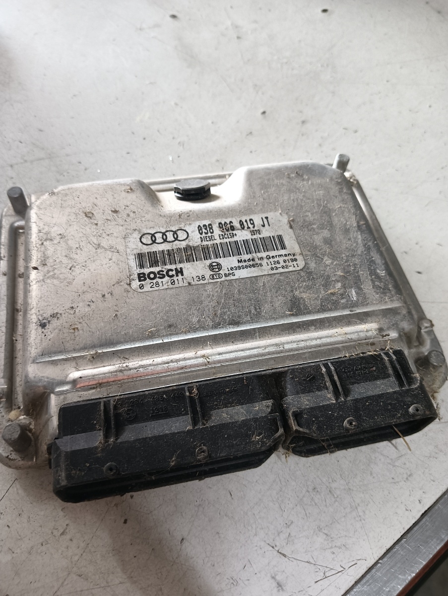 Calculator ECU AUDI A4 II (8E2, B6) [ 2000 - 2005 ] TDI (AVF) 96KW|130HP BOSCH 0281011138 OEM 038906019jt – foto 2