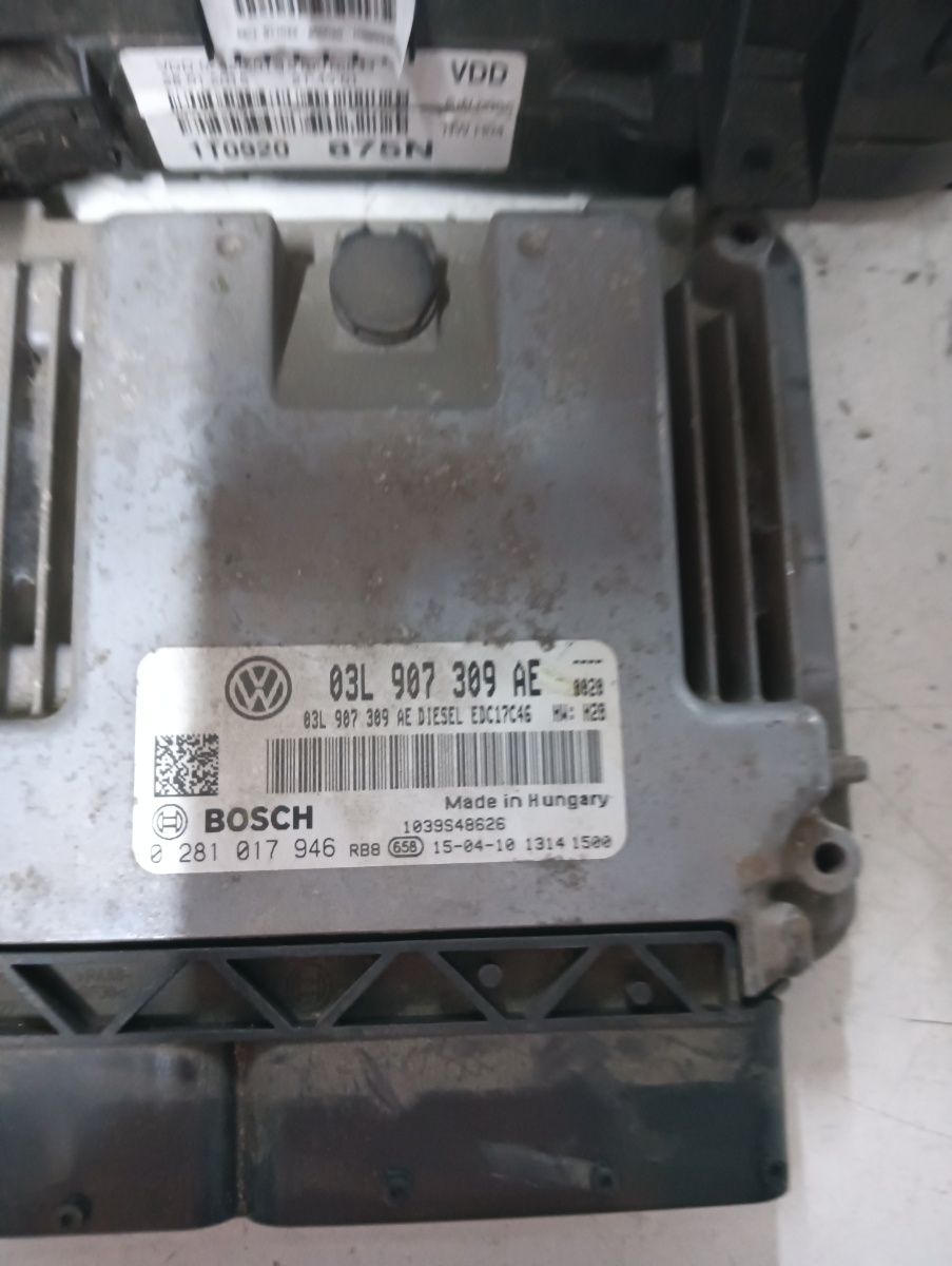 Kit pornire VOLKSWAGEN TOURAN (1T3) [ 2010 - 2015 ] TDI (CFHF, CLCA) 81KW|110HP BOSCH 0281017946 OEM 03l907309ae – foto 2