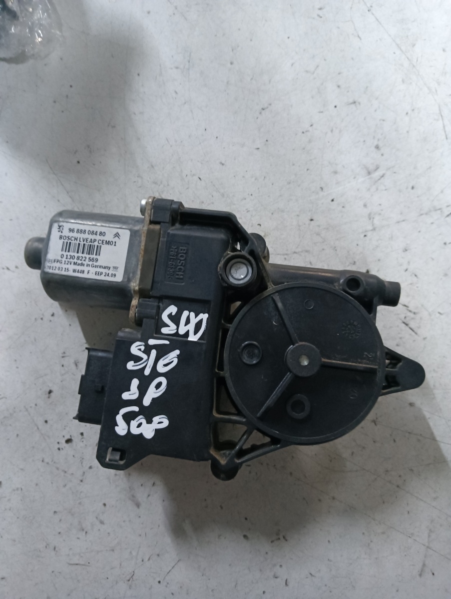 Motoras geam pivotant stanga spate PEUGEOT 508 (8D_) [ 2010 - > ] OEM 9688808480