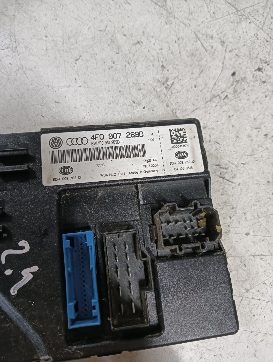 Calculator confort  AUDI A6 III Avant (4F5, C6) [ 2005 - 2011 ] OEM 4f0907289d – foto 2