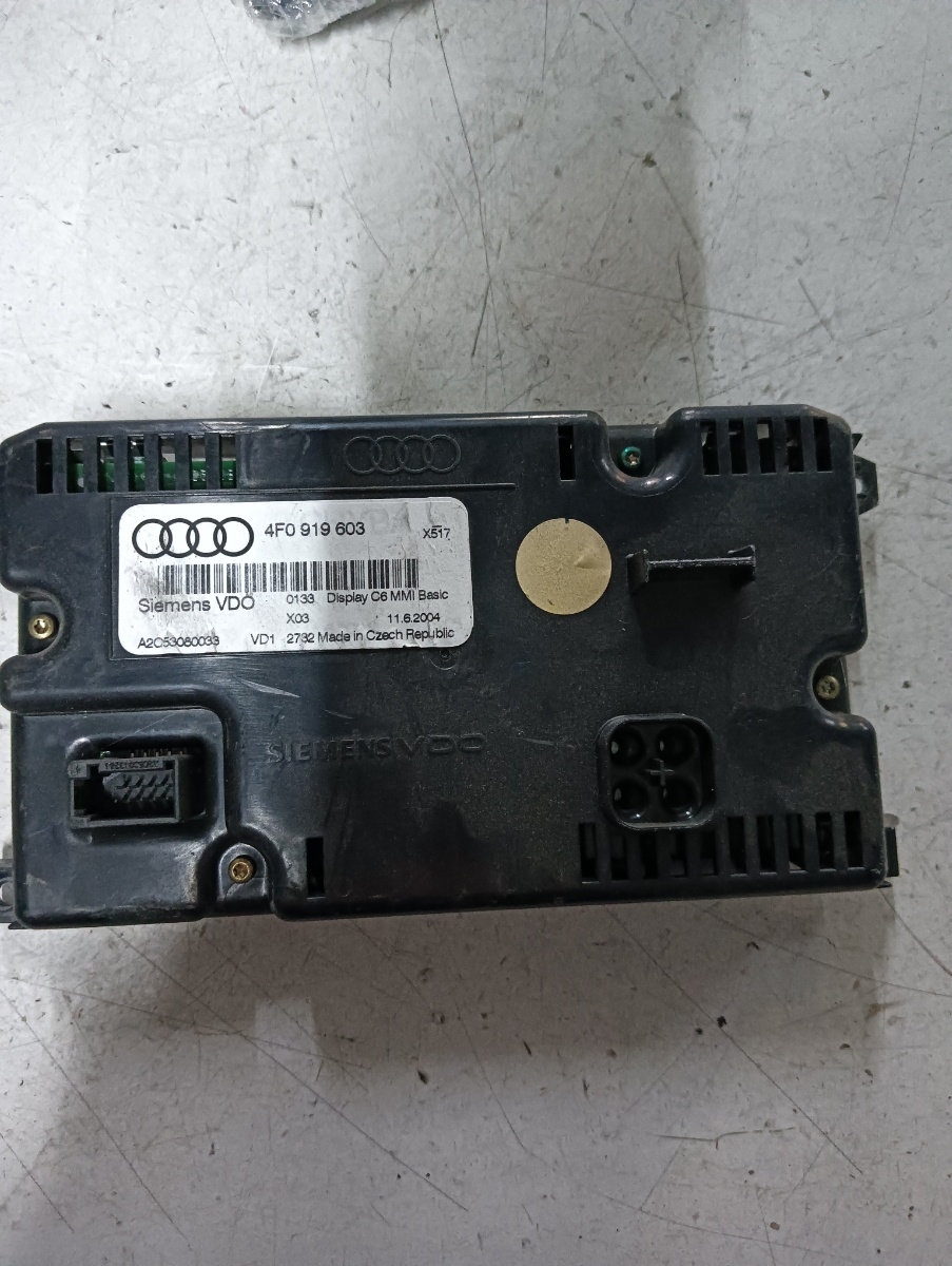 Display AUDI A6/S6 III Saloon (4F2, C6) [ 2004 - 2011 ] OEM 4f0919603 – foto 2