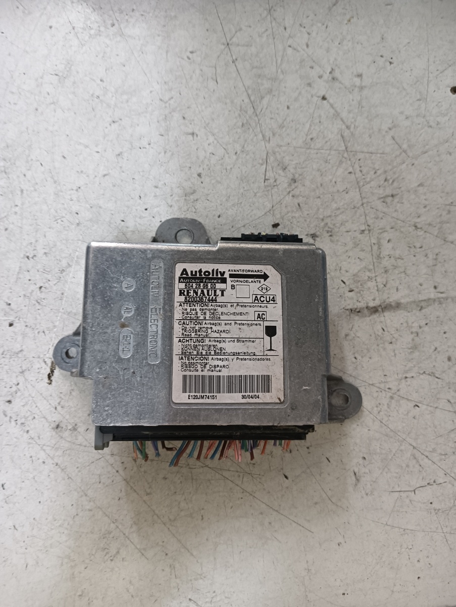 Calculator airbag  RENAULT MEGANE II (BM0/1_, CM0/1_) [ 2001 - 2012 ] OEM 8200367444