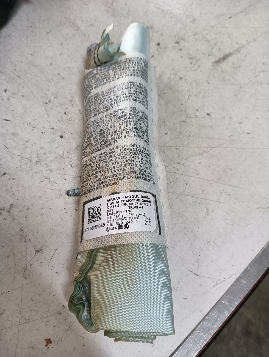 Airbag pasager  dreapta fata AUDI A8 III (4H2, 4H8, 4HC, 4HL) [ 2009 - 2018 ] OEM 4h0880242a – foto 2