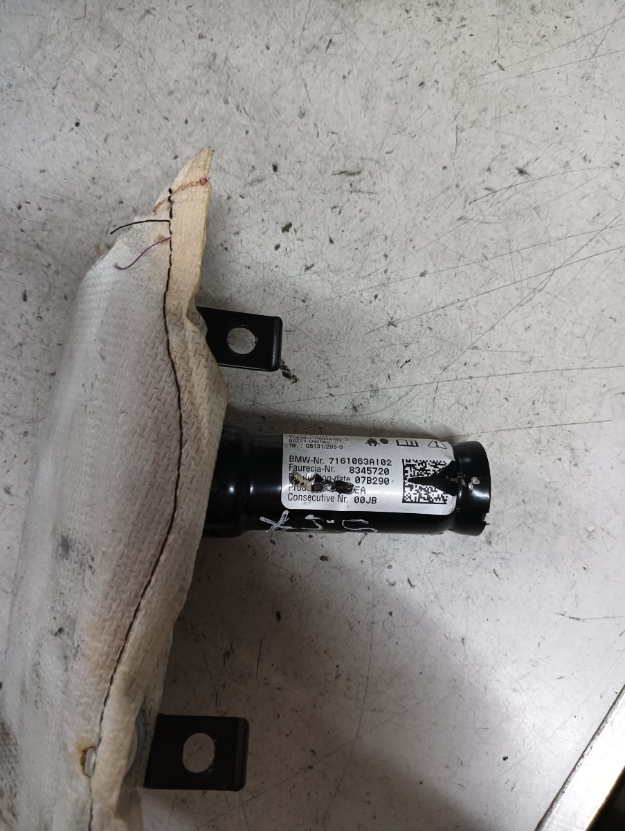 Airbag scaun stanga fata BMW X5 II (E70) [ 2006 - 2013 ] OEM 7161063a102 – foto 2