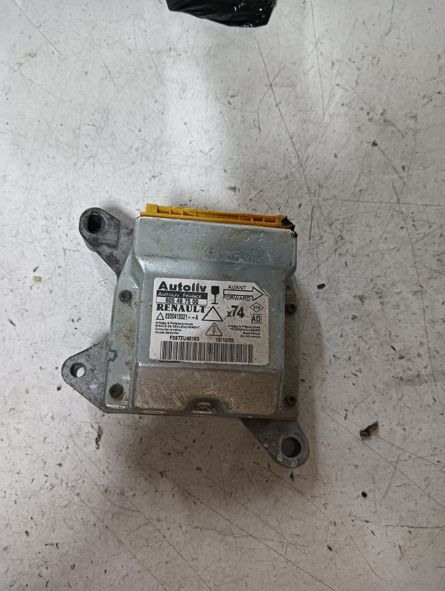 Calculator airbag  RENAULT LAGUNA II (BG0/1_) [ 2001 - 2007 ] OEM 605487500