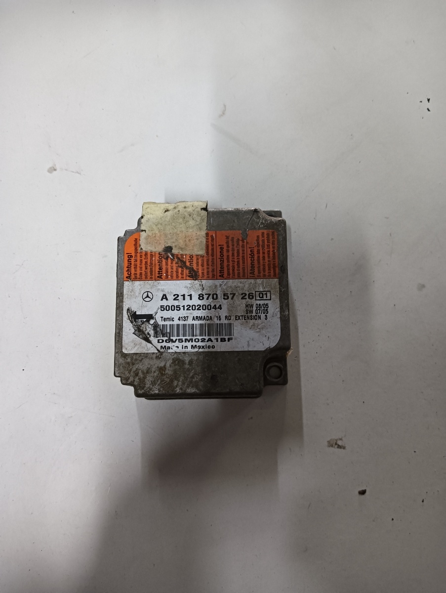 Calculator airbag  MERCEDES-BENZ CLS C219 2004 - 2011 A2118705726