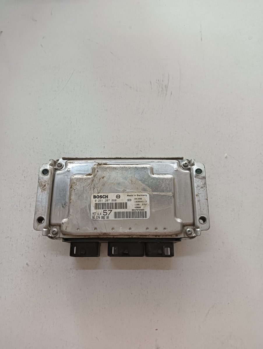 Calculator ecu CITROËN C3 Pluriel HB_ 2003 - > 1.6 1.6 NFU (TU5JP4) BOSCH 9657499280 0261207860