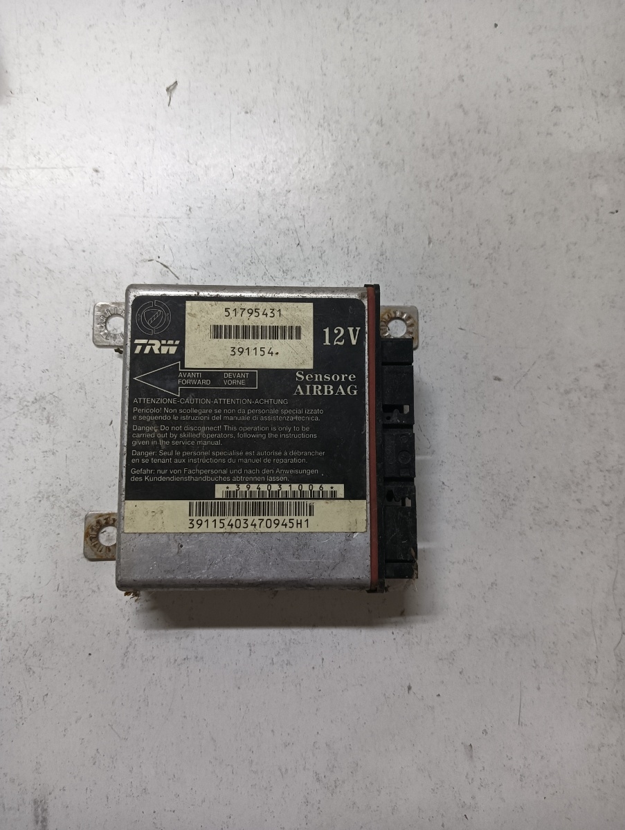 Calculator airbag  FIAT LINEA 323_, 110_ 2006 - > 51795431
