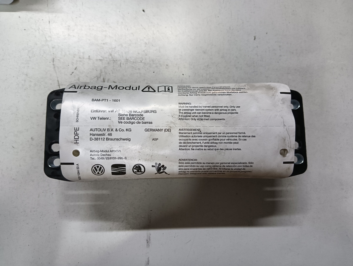 Airbag pasager VOLKSWAGEN TIGUAN 5N_ 2007 - > 1q0880204