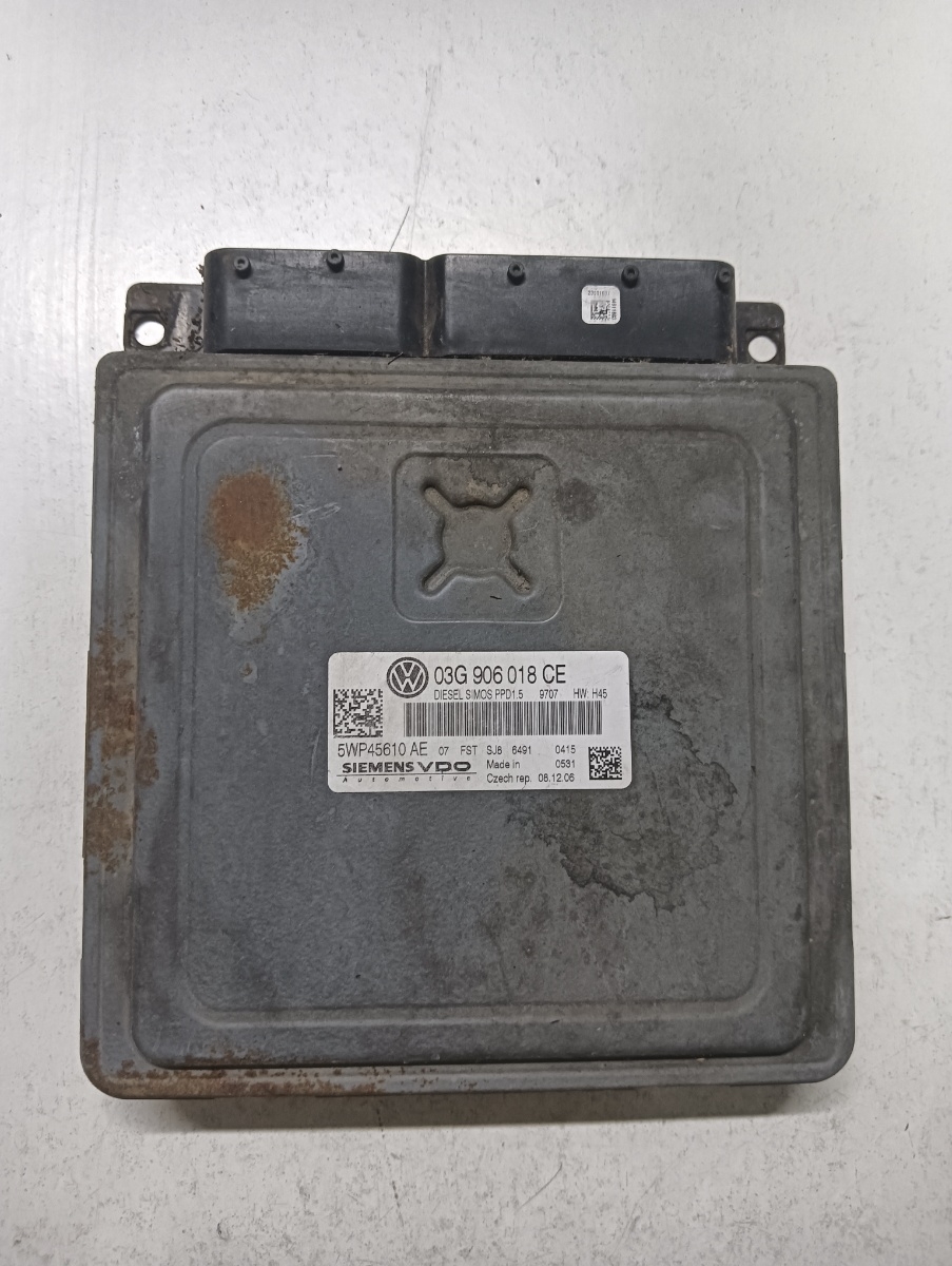 Calculator ecu VOLKSWAGEN PASSAT 3C2 2005 - 2010 2.0 TDI 16V BKP, CBAB 5wpp45610ae 03g906018ce