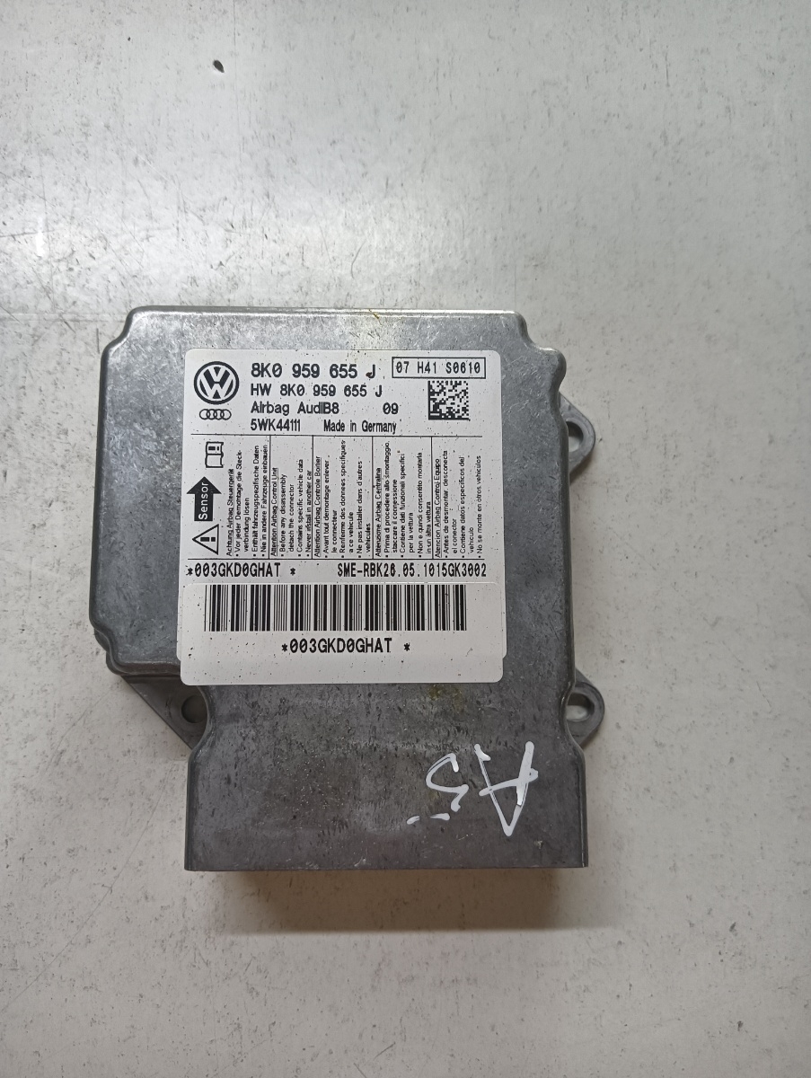 Calculator airbag  AUDI A5/S5 8T3 2007 - 2017 8k0959655j