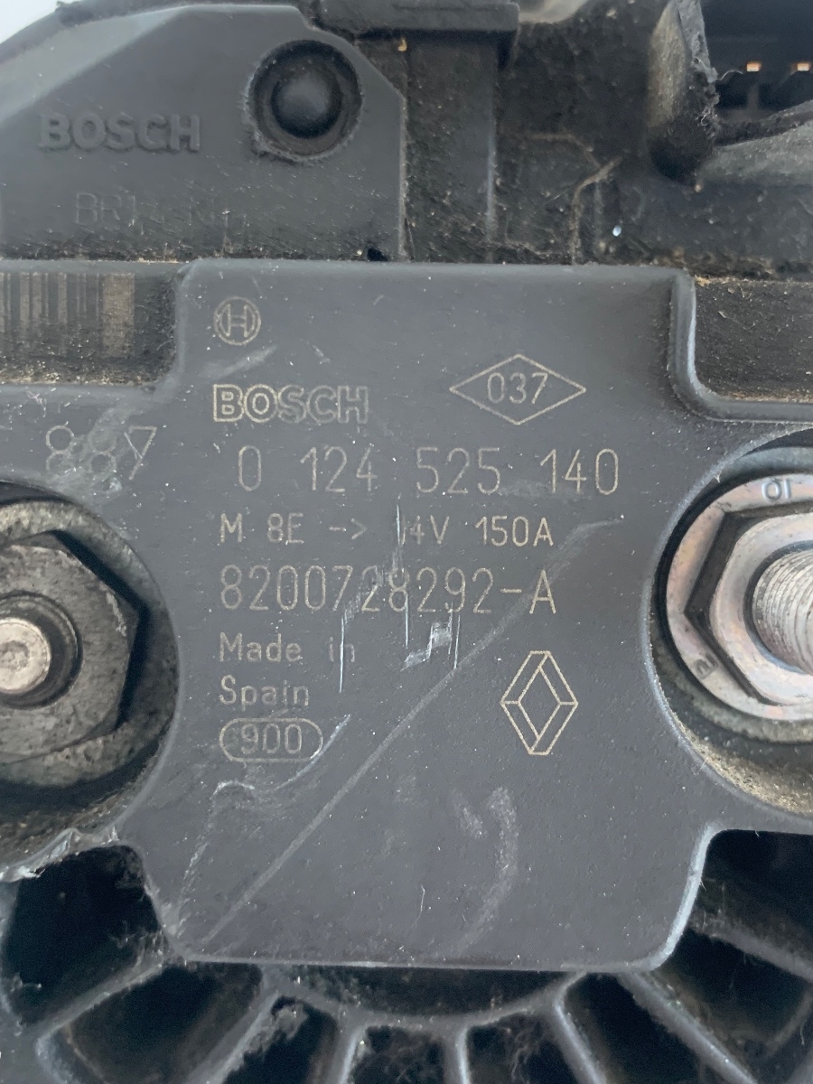 Alternator NISSAN QASHQAI / QASHQAI +2 I J10, JJ10 2006 - 2014   8200728292-A / 0124525140 – foto 3