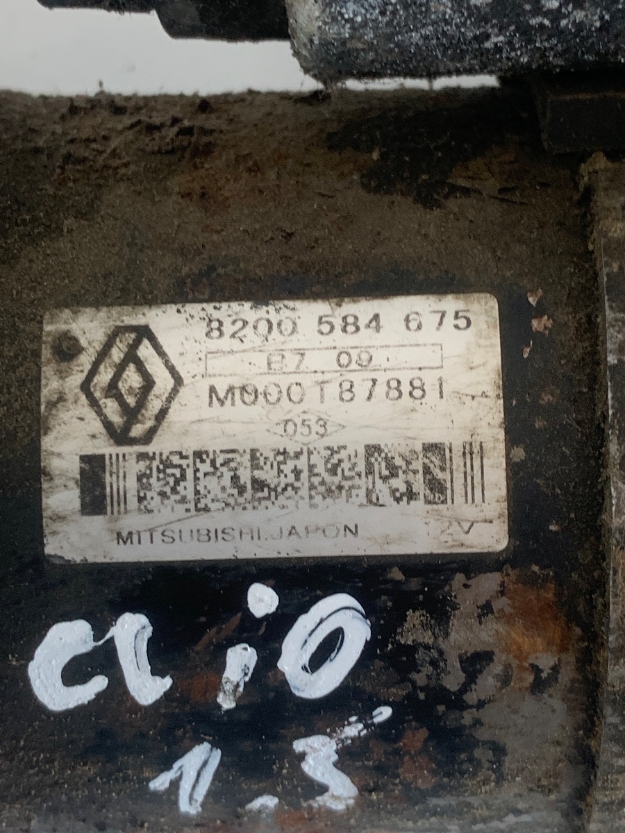 Electromotor RENAULT CLIO II Box SB0/1/2_ 1998 - >, RENAULT MEGANE II BM0/1_, CM0/1_ 2001 - 2012 1.5DCI 8200584675 – foto 2