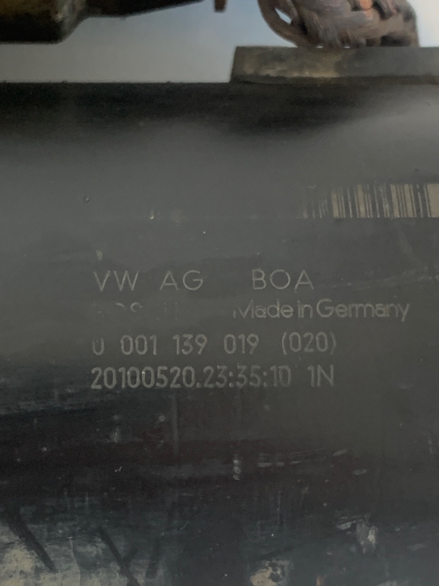 Electromotor AUDI A5/S5 8T3 2007 - 2017 2.0 TDI CAHA, AUDI A4 IV 8K2, B8 2007 - 2015 2.0 TDI CAHA 0001139019 – foto 2