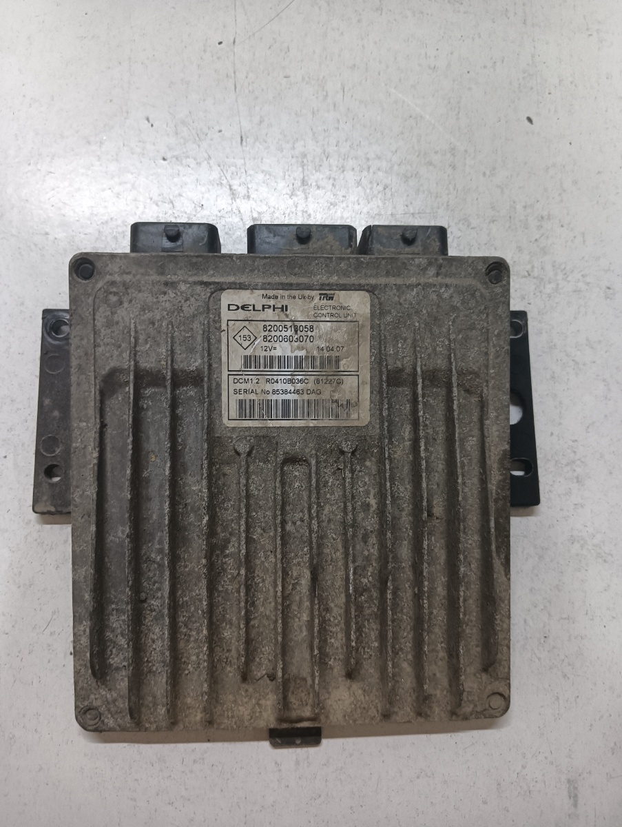 Calculator ecu  DACIA LOGAN LS_ 2004 - > dCi K9K 792, RENAULT CLIO III BR0/1, CR0/1 2005 - > 1.5 dCi K9K 752 Delphi 8200785538 8200513058