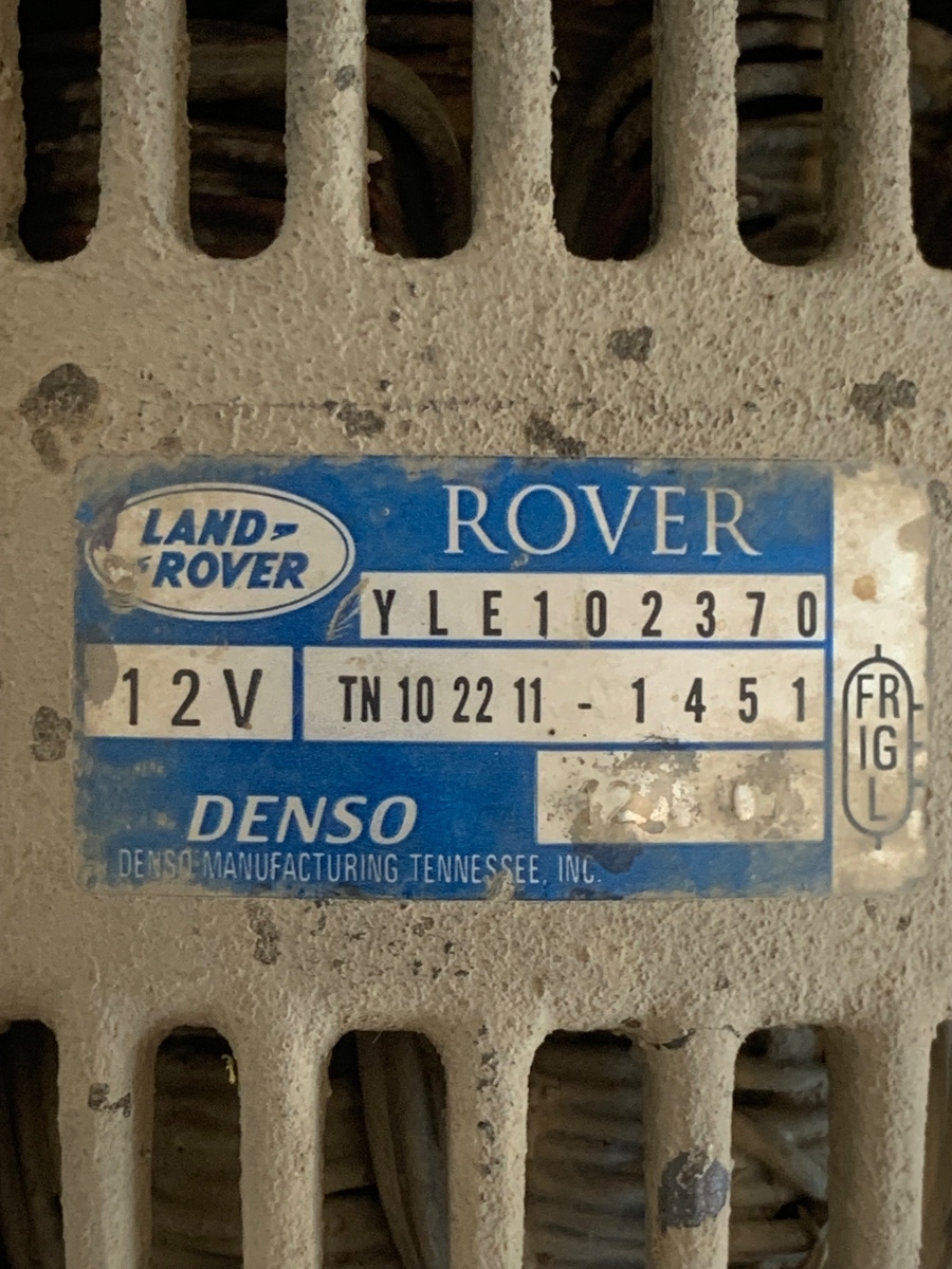 Alternator LAND ROVER FREELANDER LN_, L314 1998 - 2006 1.8BENZINA – foto 4