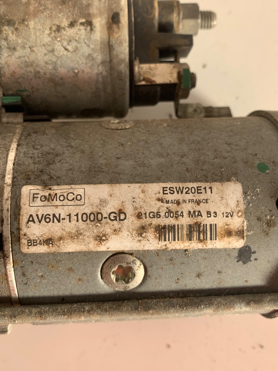 Electromotor FORD FOCUS III  2010 - > 1.6TDCI OEM ESW20E11 / AV6N-11000-GD / 21G50054MA – foto 3