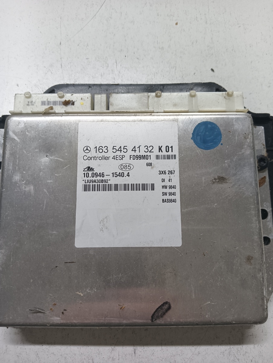 Calculator abs MERCEDES-BENZ M-CLASS W163 1998 - 2005 1635454132 – foto 2