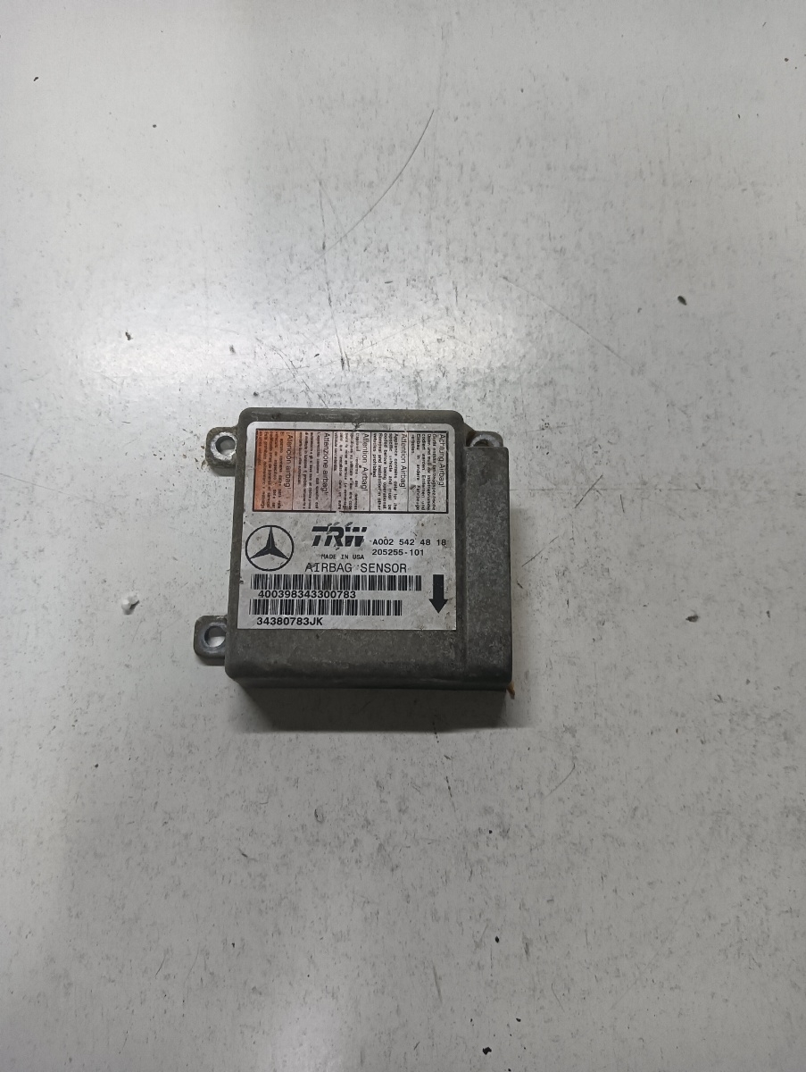 Calculator airbag  MERCEDES-BENZ M-CLASS W163 1998 - 2005 3.2 ML 320 M 112.942 A0025454818