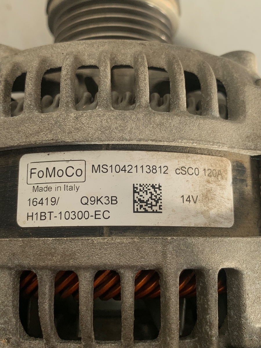 Alternator FORD FIESTA VII 2017 - > 1.1 Ti-VCT XYJA, XYJB, XYJC,XYJE OEM H1BT-10300-EC / MS1042113812 – foto 3