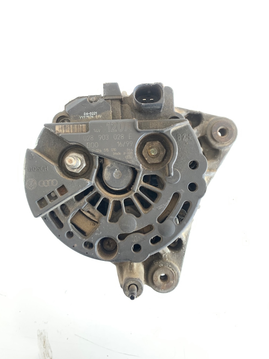 Alternator 14V 120A VOLKSWAGEN GOLF 4/OCTAVIA 1/BORA 1J1 1997 - 2007 1.9TDI OEM 0124515010191/ 028903028E