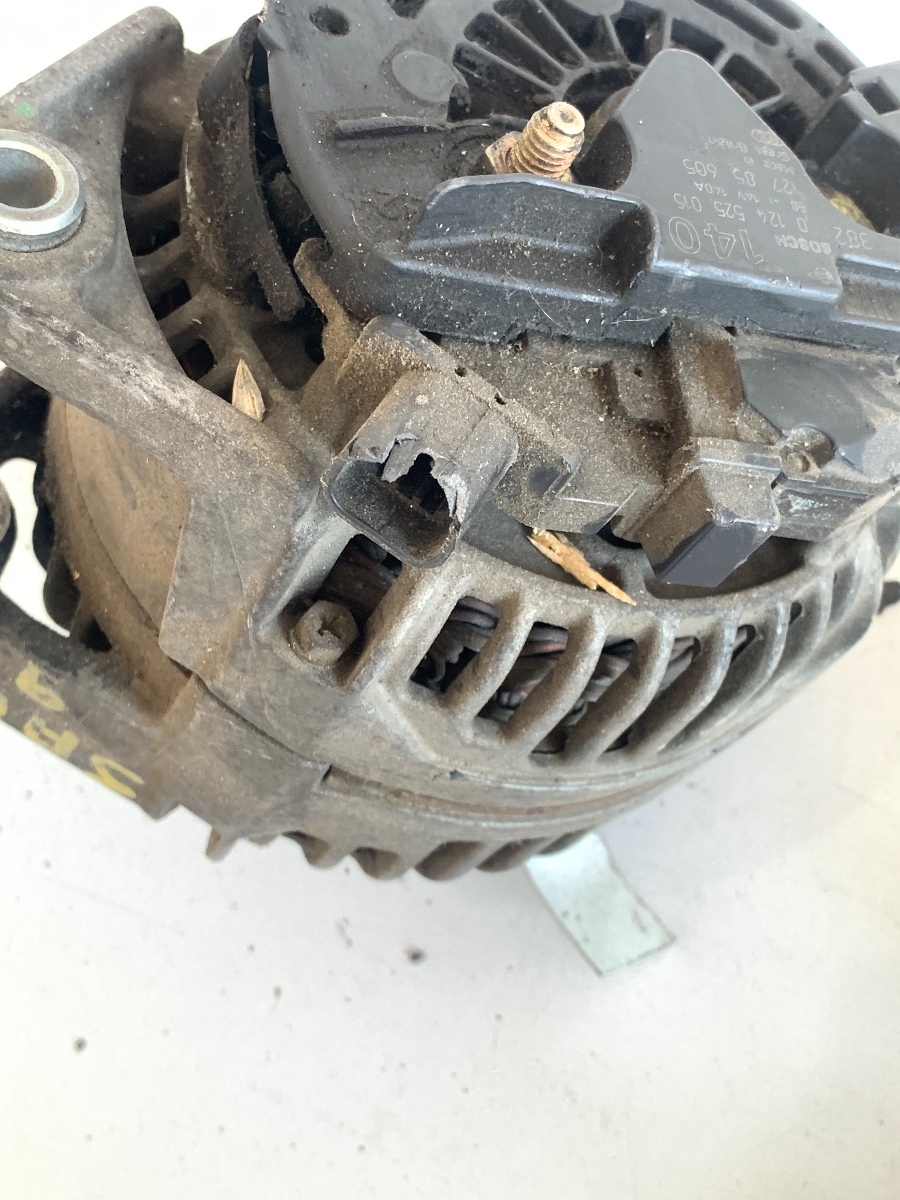 Alternator 14V 140A SAAB 9-3 / OPEL VECTRA C 2.2D OEM 12785605 / 0124525015 – foto 3