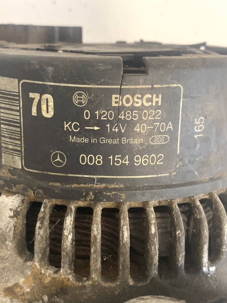 Alternator 14V 40-70A 3.2D MERCEDES-BENZ S-CLASS W140 1991 - 1998 OEM 0081549602 / 0120485022 – foto 4