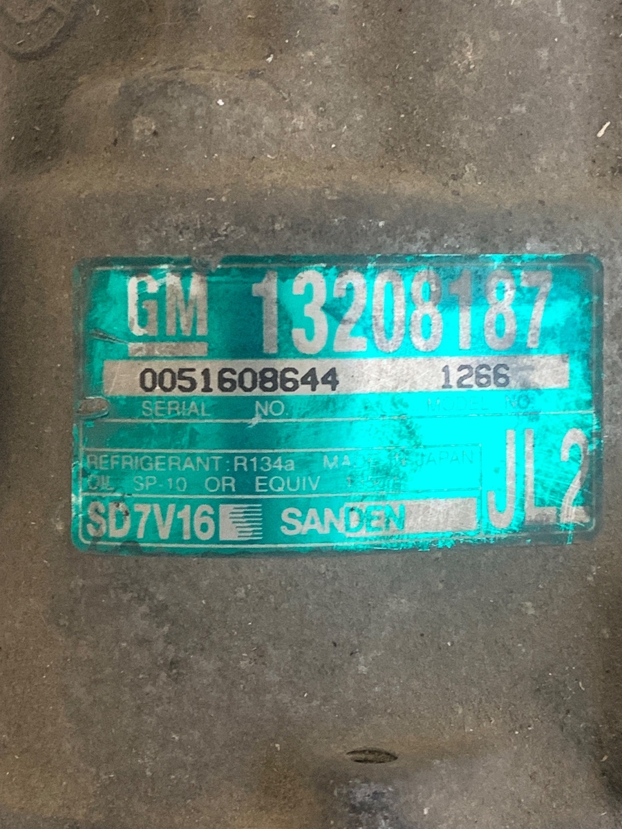 Compresor  AC  2.2B OPEL VECTRA C Z02 2002 - 2009 2.2 16V Z 22 SE, OPEL ASTRA H L48, A04 2004 - 2014 1.8B OEM 0051608644  / GM13208187 – foto 4