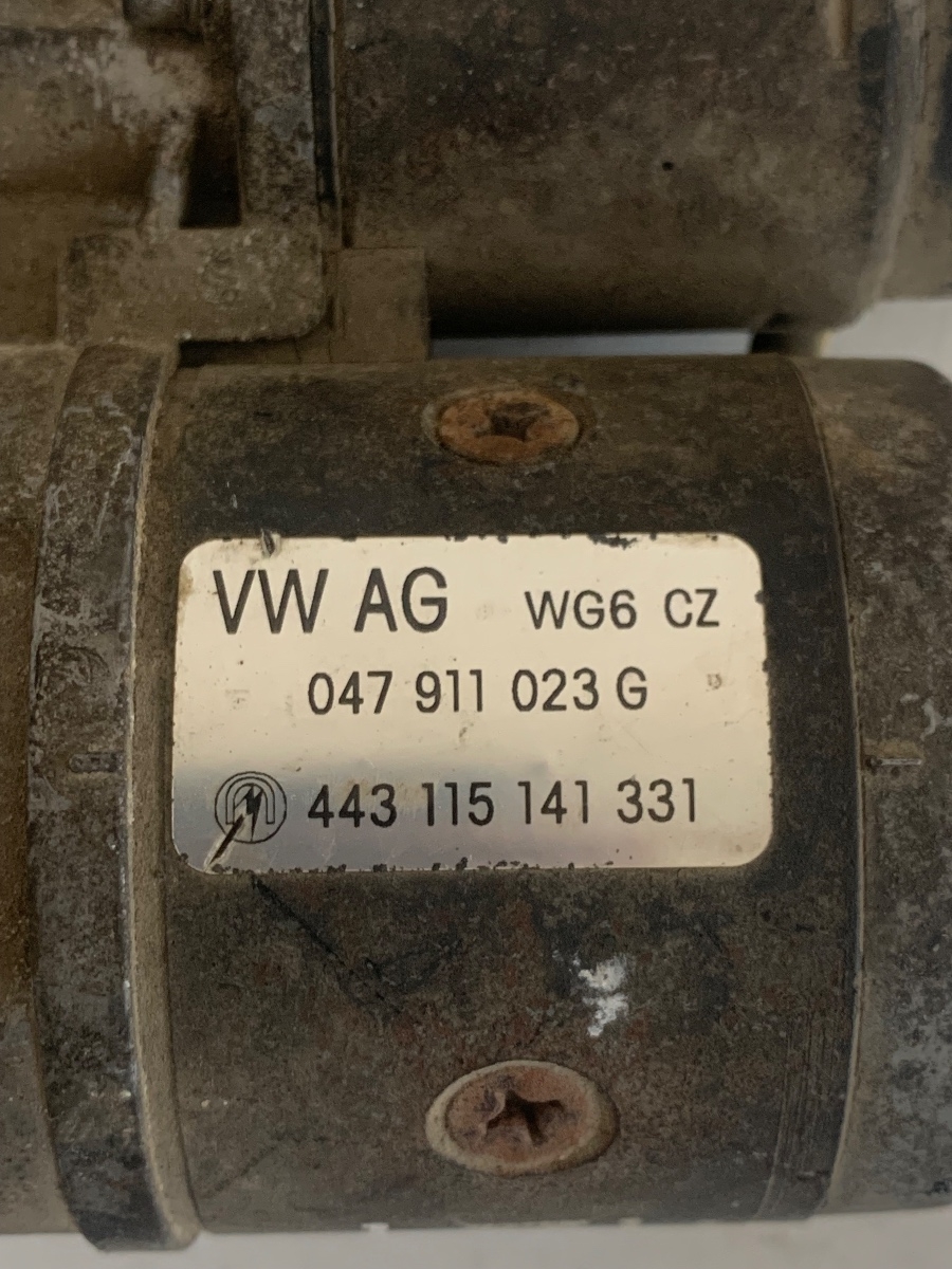Electromotor SKODA FABIA 6Y2 1999 - 2008 1.4 1.4 AZE, AZF 047911023G – foto 2
