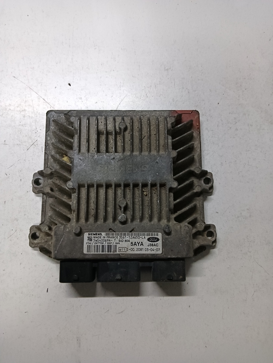 Calculator ecu MAZDA 121 II DB 1990 - 1997, FORD FIESTA V JH_, JD_ 2001 - 2010 1.4 TDCi F6JA, F6JB SIEMENS 5ayaj38ac 3s6112a650la
