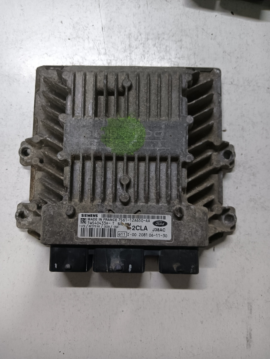 Calculator ecu  FORD FIESTA V JH_, JD_ 2001 - 2010 1.4 TDCi F6JA, F6JB 7s6112a650aa