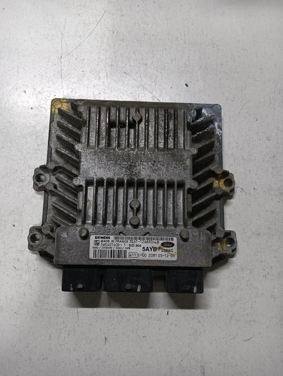 ECU modul/unitate de control motor FORD FIESTA V JH_, JD_ 2001 - 2010 TDCi F6JA, F6JB 3s6112a650lb