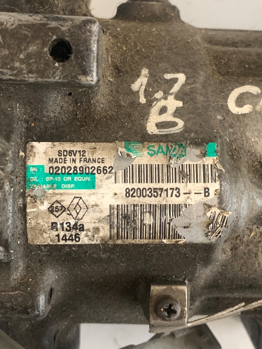 Compresor  AC RENAULT CLIO III BR0/1, CR0/1 2005 - > 1.2B OEM 8200357173 – foto 2