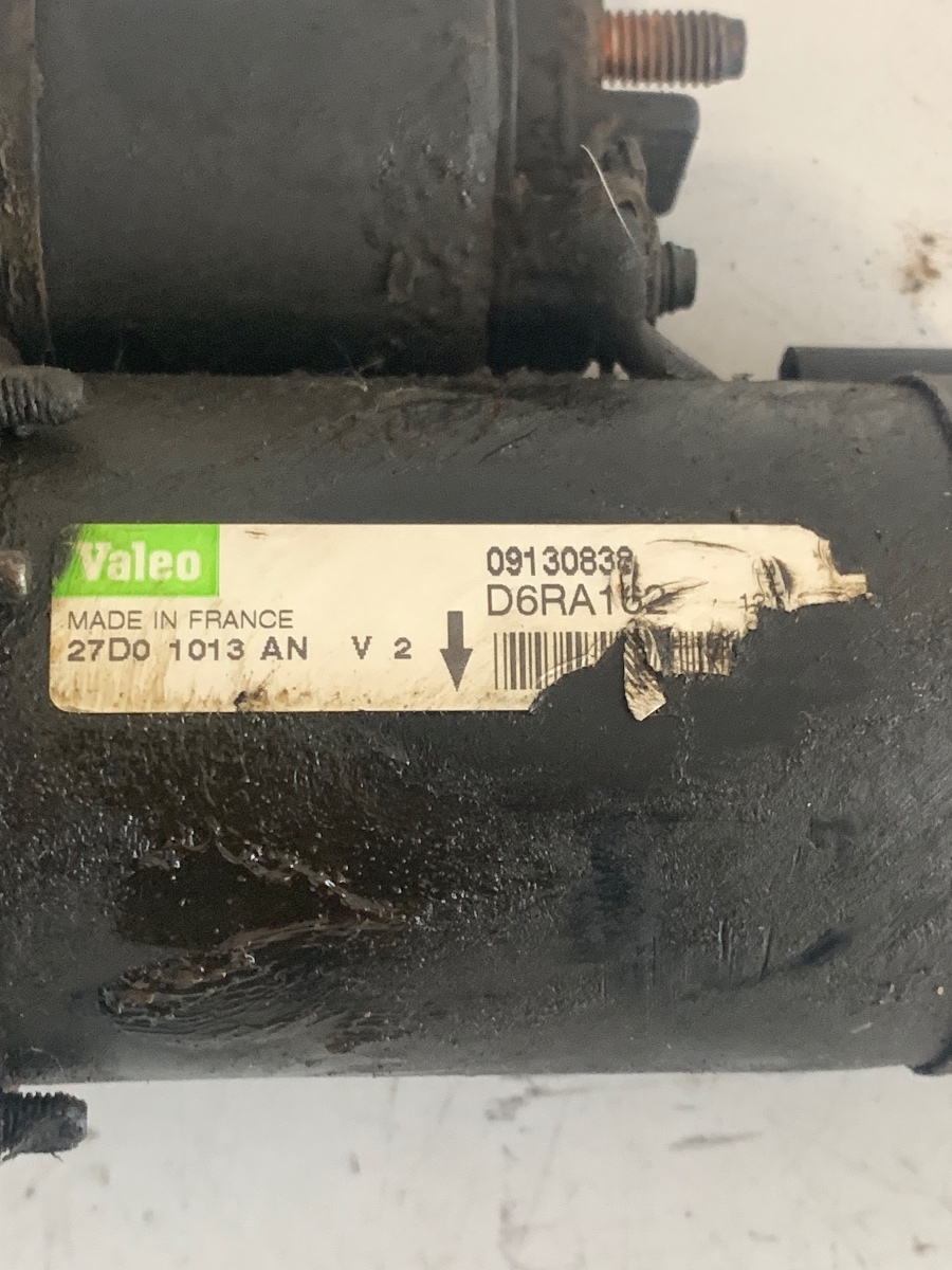 Electromotor OPEL AGILA A H00 2000 - 2007 1.2 16V Z 12 XE 09130838 – foto 3