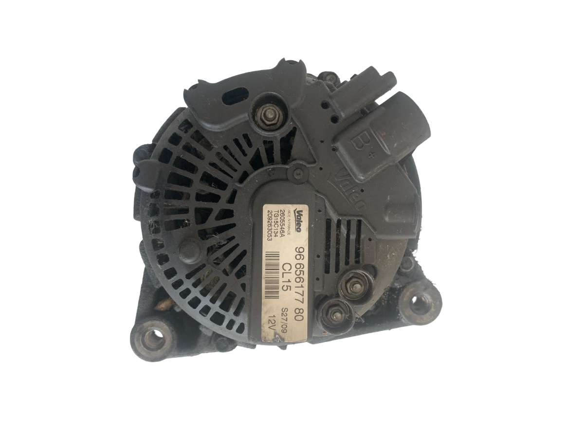 Alternator CITROËN C4 I LC_ 2004 - 2013, PEUGEOT 308 4A_, 4C_ 2007 - > 1.6HDI OEM  9665617780