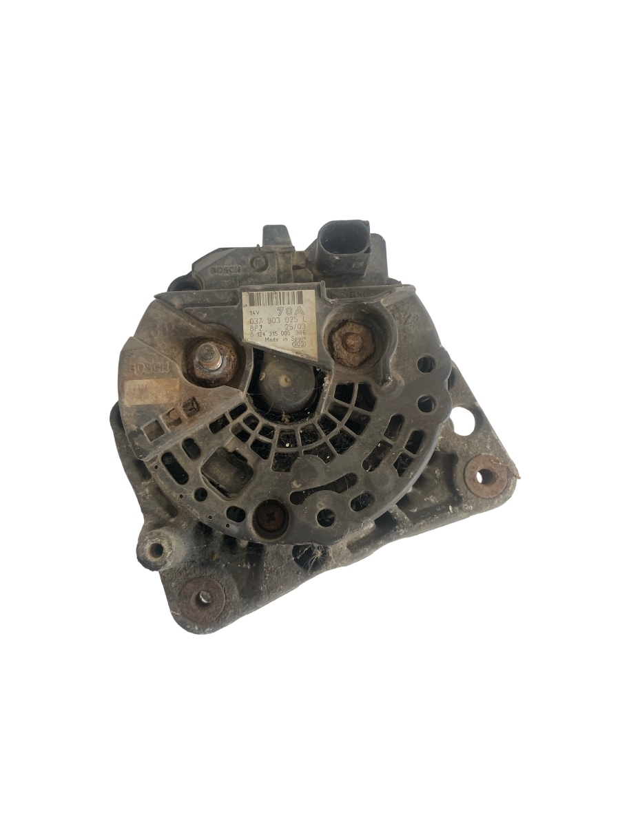 Alternator VOLKSWAGEN LUPO 6X1, 6E1 1998 - 2005 1.4i/1.6i OEM 0124315005386 037903025L