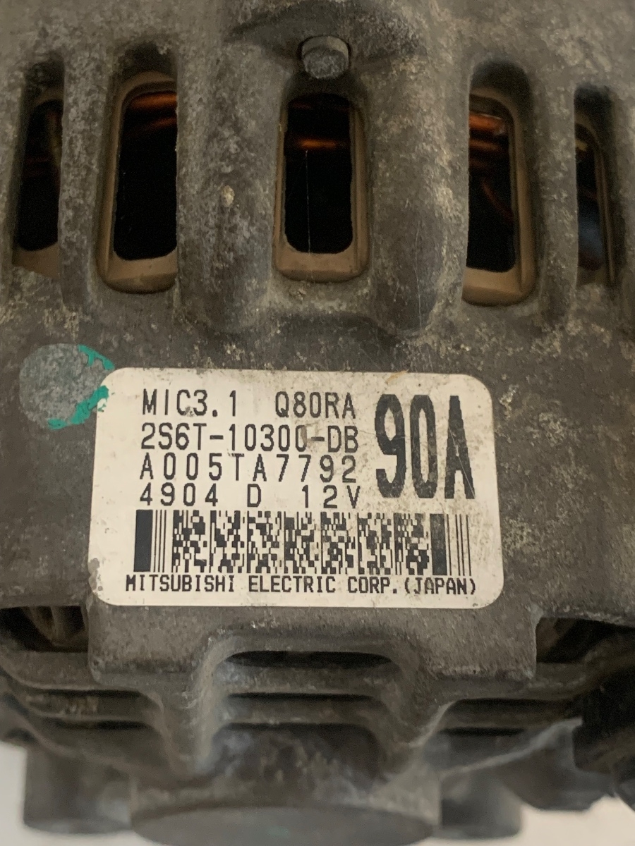 Alternator FORD FIESTA V JH_, JD_ 2001 - 2010, FORD FUSION Estate JU_ 2002 - 2012 1.4/1.6i 2S6T-10300-DB – foto 3