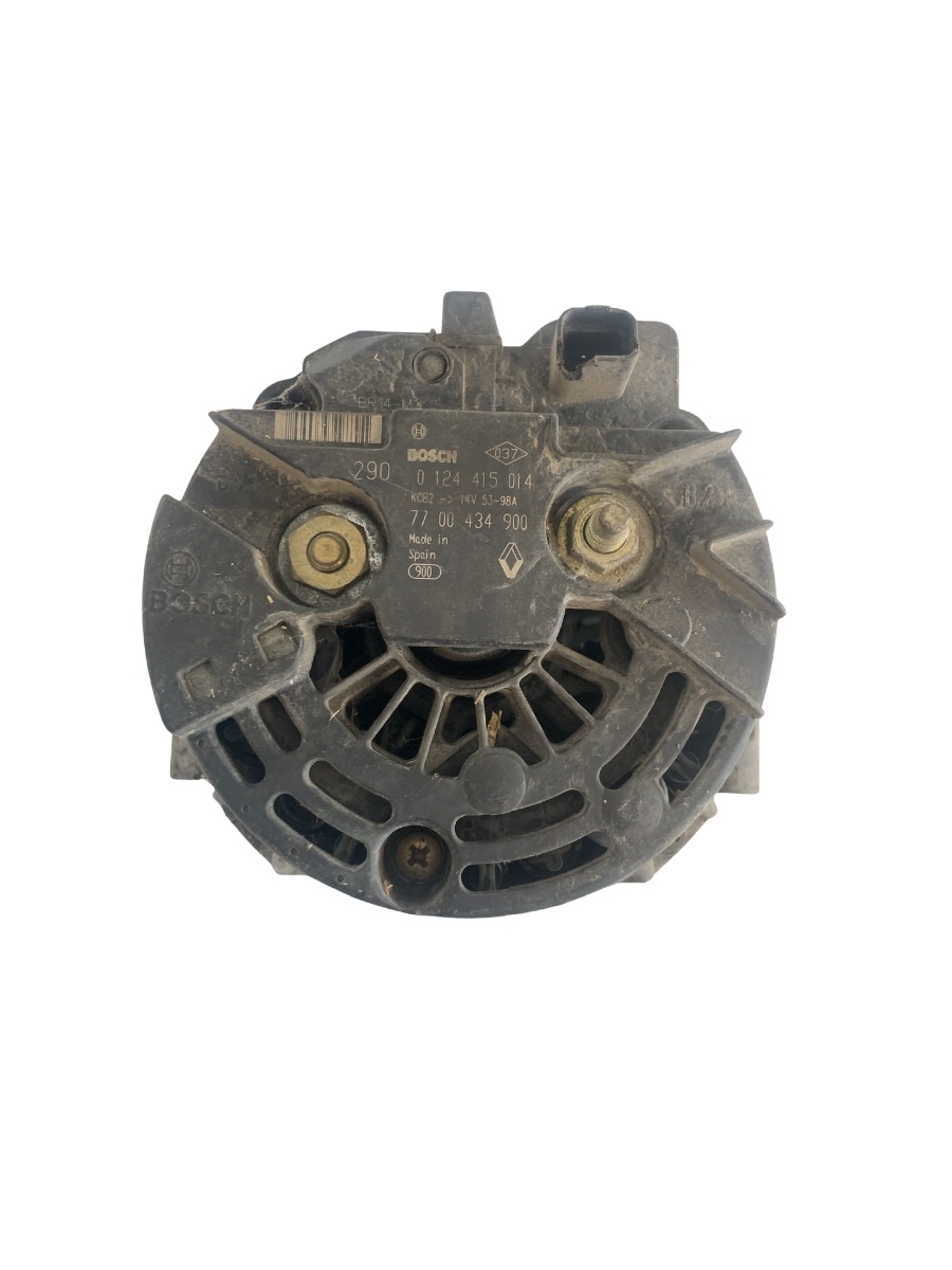 Alternator Renault Clio, laguna 2002 1.4/1.6 16v benzina OEM 7700434900 /  0124415014