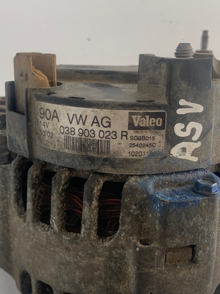 Alternator VOLKSWAGEN GOLF IV 1J1 1997 - 2007 1.9 TDI AHF, ASV 038903023R – foto 4