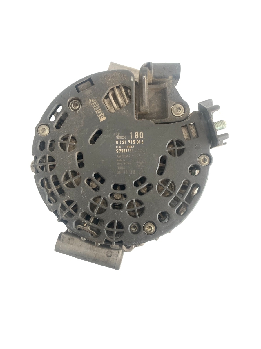 Alternator BMW 3 V E90 2004 - 2012 335-i OEM 7557789 /  0121715016
