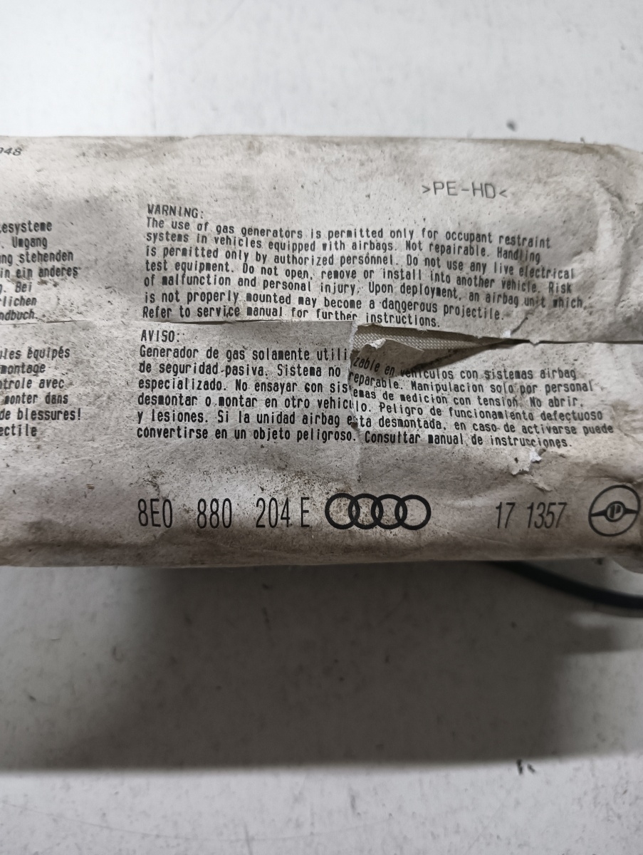 Airbag pasager AUDI A4 III 8EC, B7 2004 - 2008 8e0880204e – foto 2