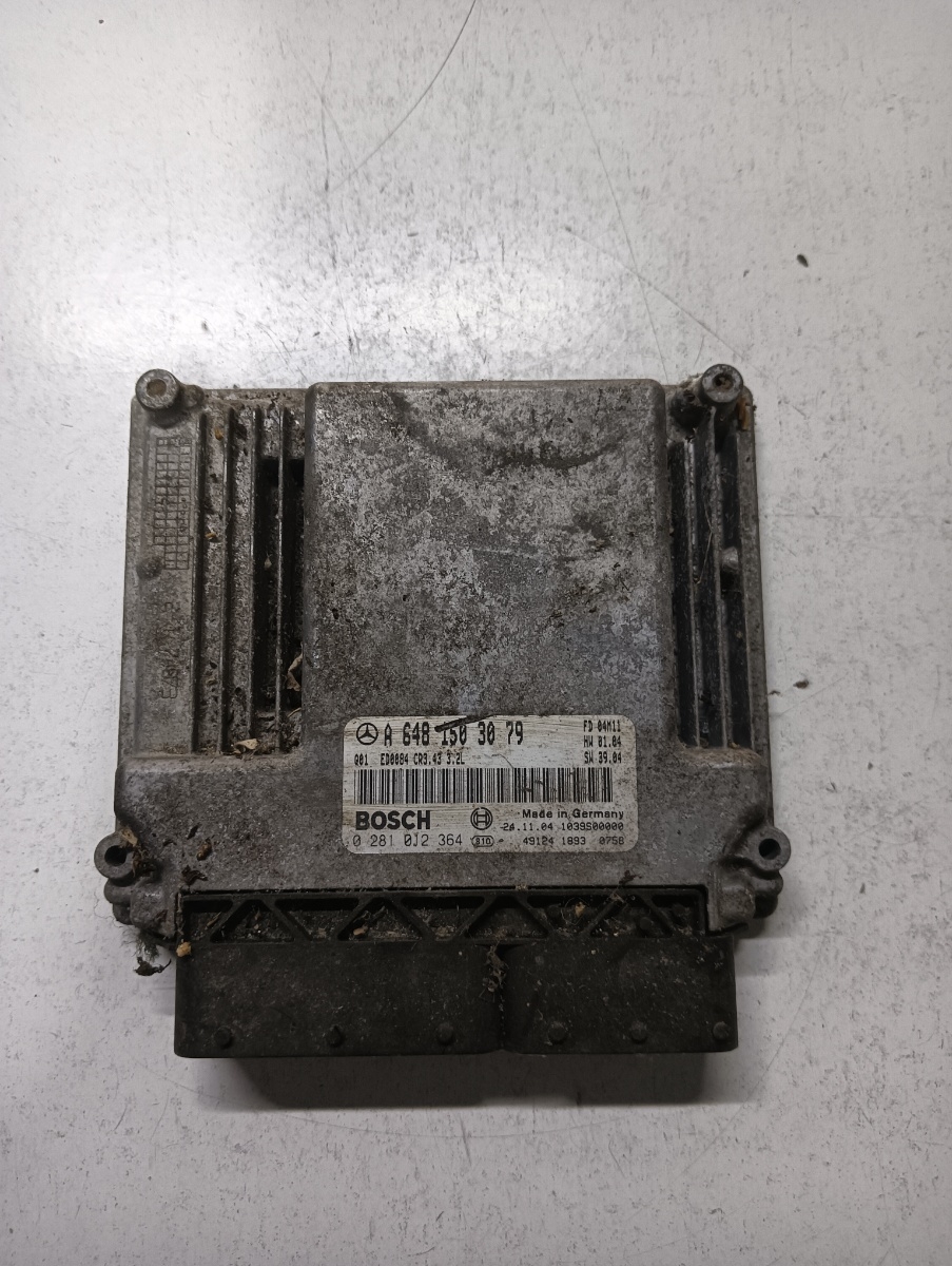 Calculator ecu  MERCEDES-BENZ E-CLASS W211 2002 - 2009 3.2 E 280 CDI OM 648.961 0281012364 A6481503079