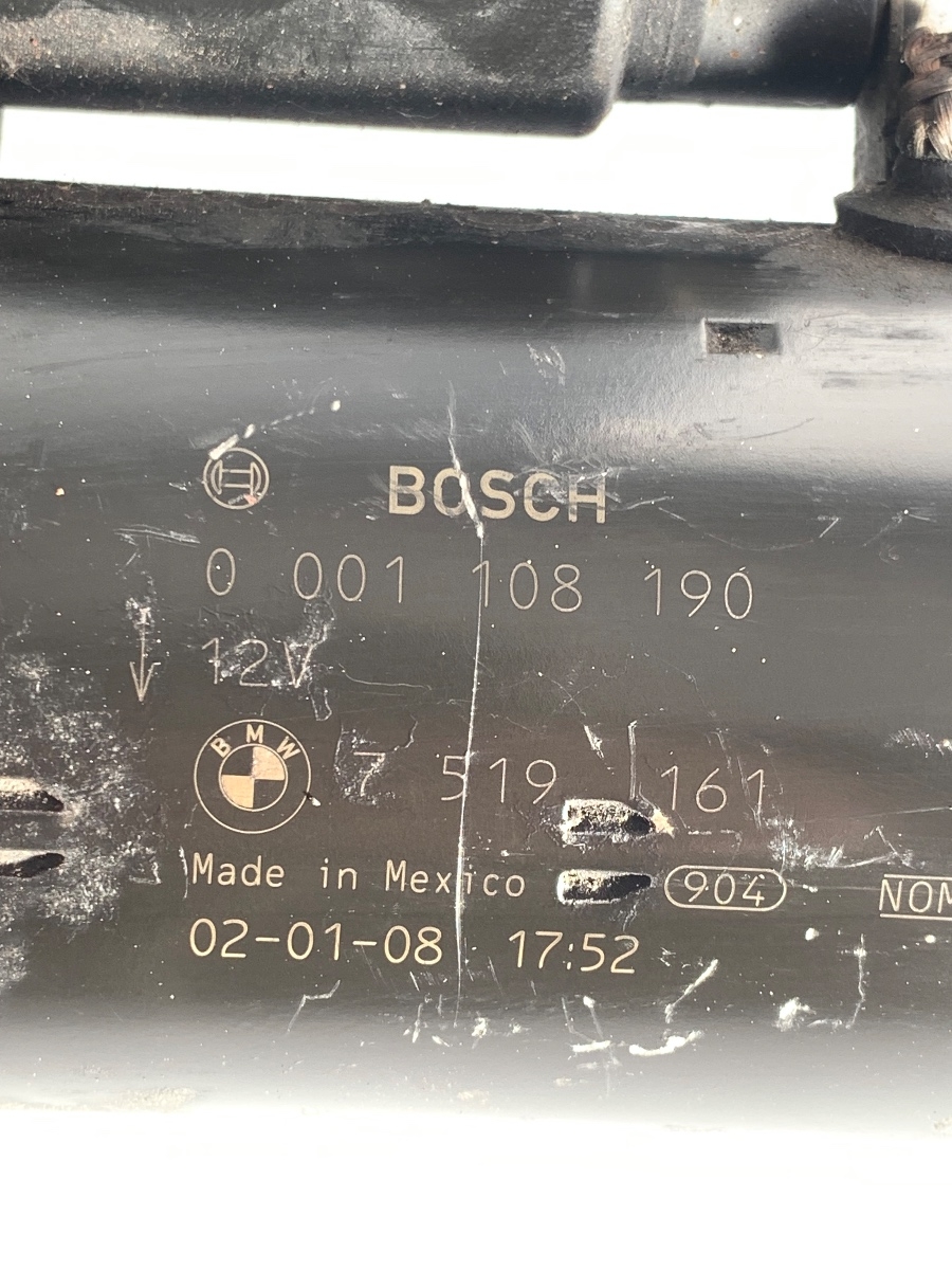 Electromotor BMW X5 E53 3.0i 2000 - 2007  0001108190 / 7519161 – foto 3