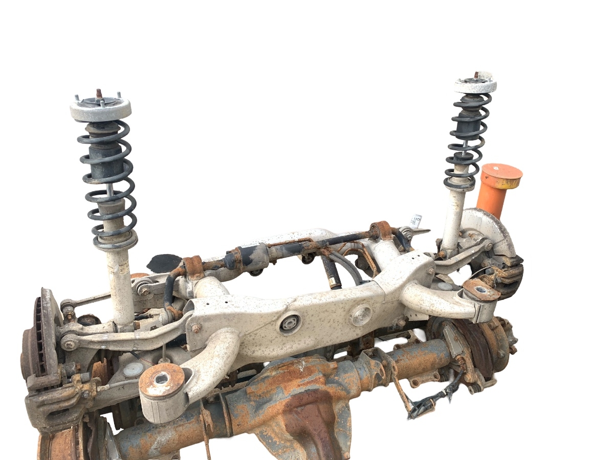 Punte spate completa cu fuzete + bara torsiune activa BMW 7 IV E65 2004