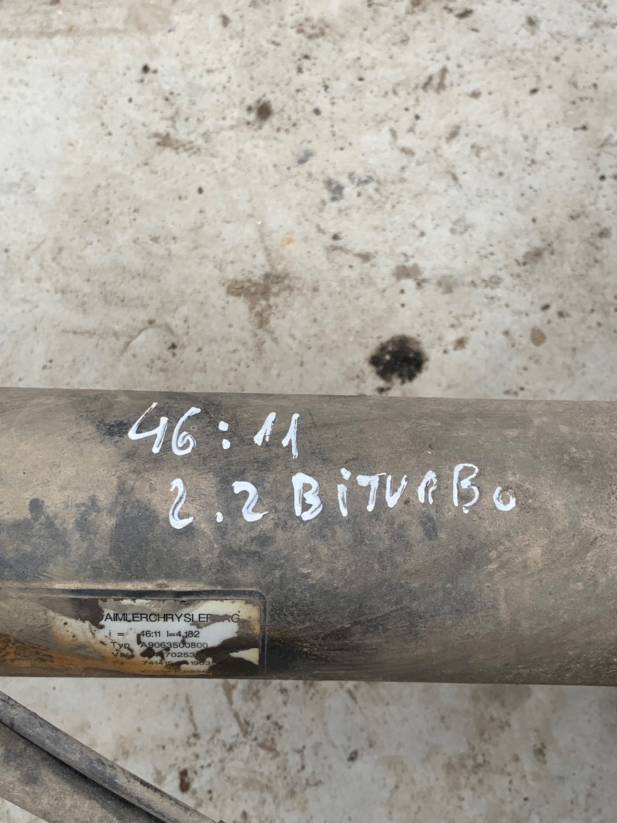 Punte spate MERCEDES-BENZ SPRINTER 2009 RAPORT 46:11 – foto 2