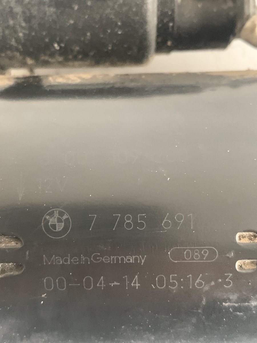 Electromotor BMW 5 E39 1995 - 2003 2.5D  7785691 – foto 3
