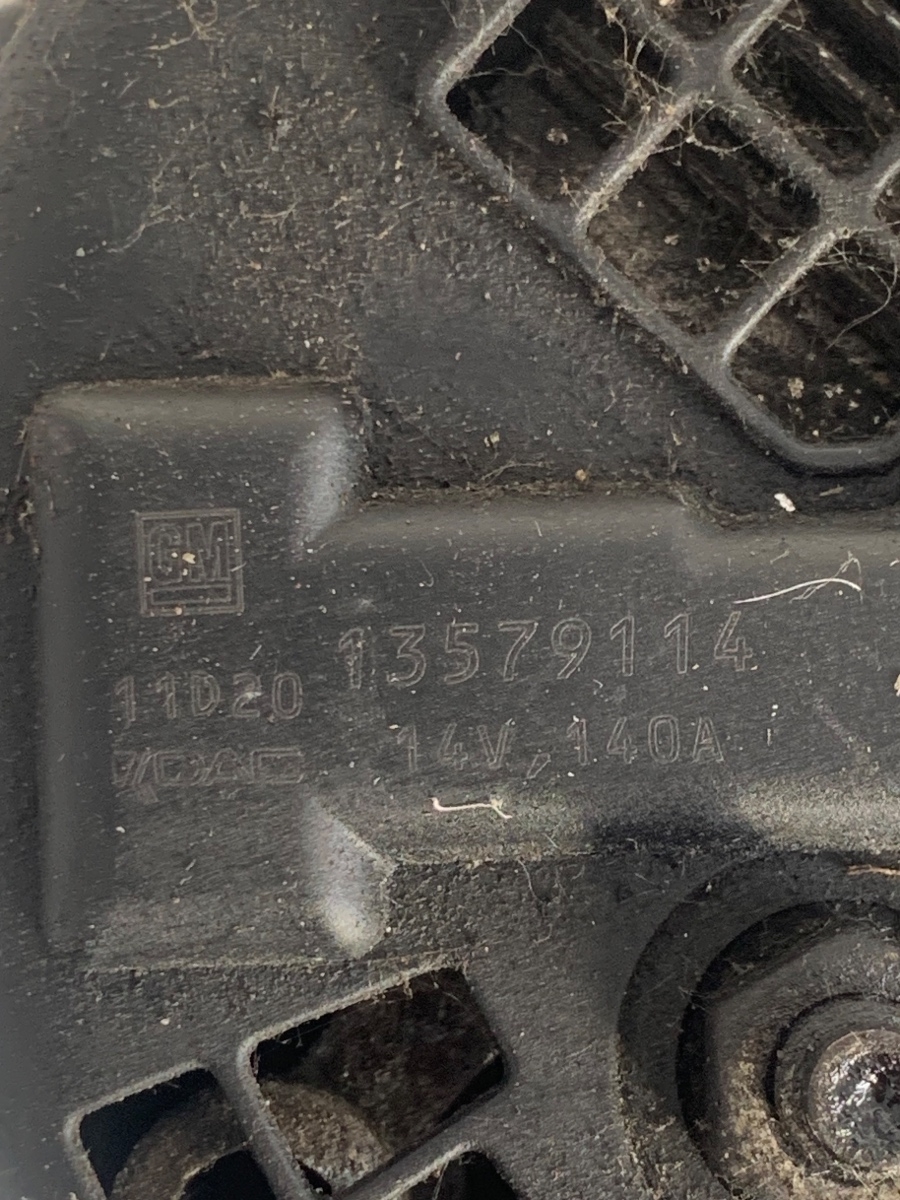 Alternator ALTERNATOR CHEVROLET CRUZE / ORLANDO / CAPTIVA OPEL ANTARA AN 2012 COD 13579114 – foto 4
