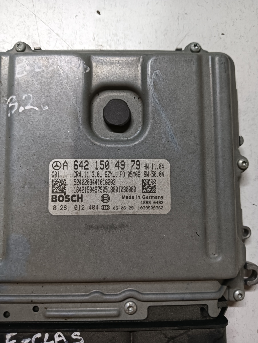Calculator ecu  MERCEDES-BENZ E-CLASS W211 2002 - 2009 3.2 E 280 CDI OM 648.961 – foto 2