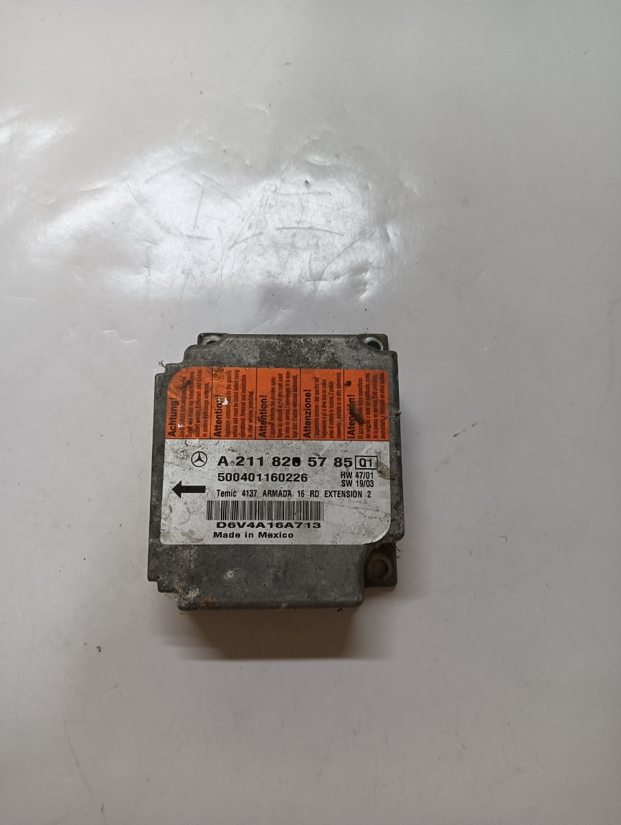 Calculator airbag  MERCEDES-BENZ E-CLASS W211 2002 - 2009 A2118205785